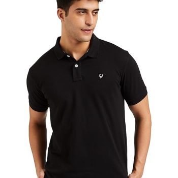 Men??s Polo T?Shirt | Comfortable Rich Cotton Blend, Band Collar, Regular Fit | Stylish & Premium All Day Wear