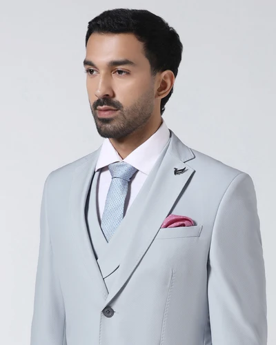 Light_Blue_Three_Piece_Textured_Suit_Jiddle-CP002434B1-image4