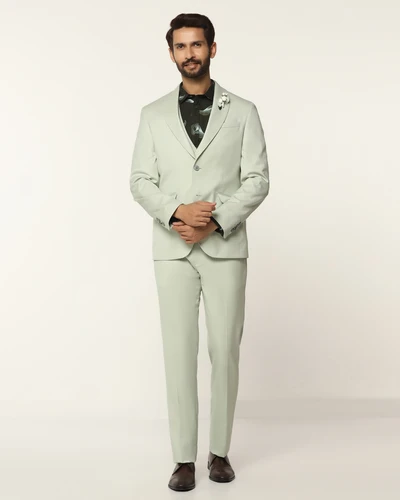 Three_Piece_Mint_Textured_Formal_Suit_Steddle-CP002199D1-image1