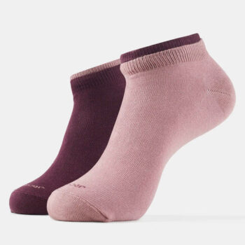 ompact Cotton Stretch Solid Low Show Socks with StayFresh Treatment - Wistful mauve & Wine Tasting